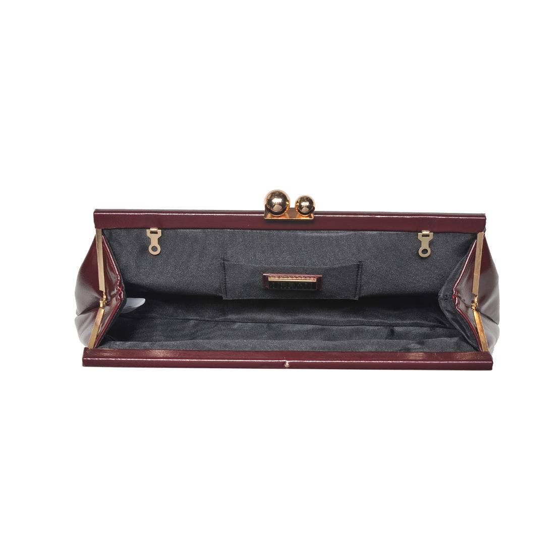 Joplin - Kisslock Clutch: Grey Multi