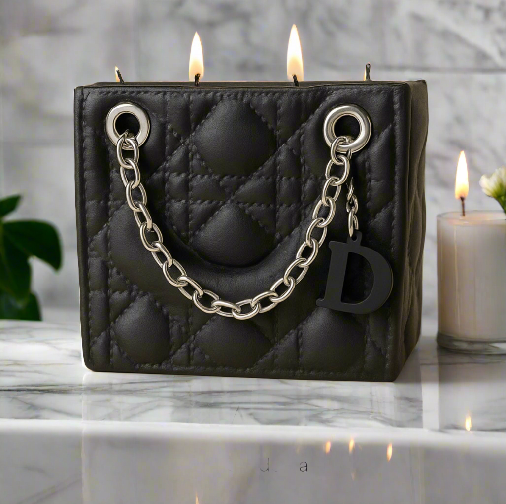 Luxury Candles Purses : Black