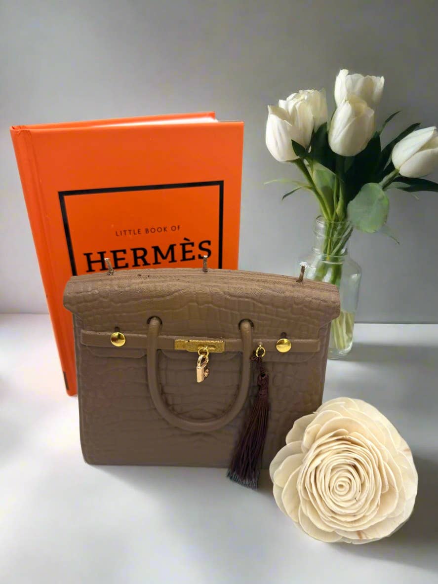 Luxury Candles Purse: Orange