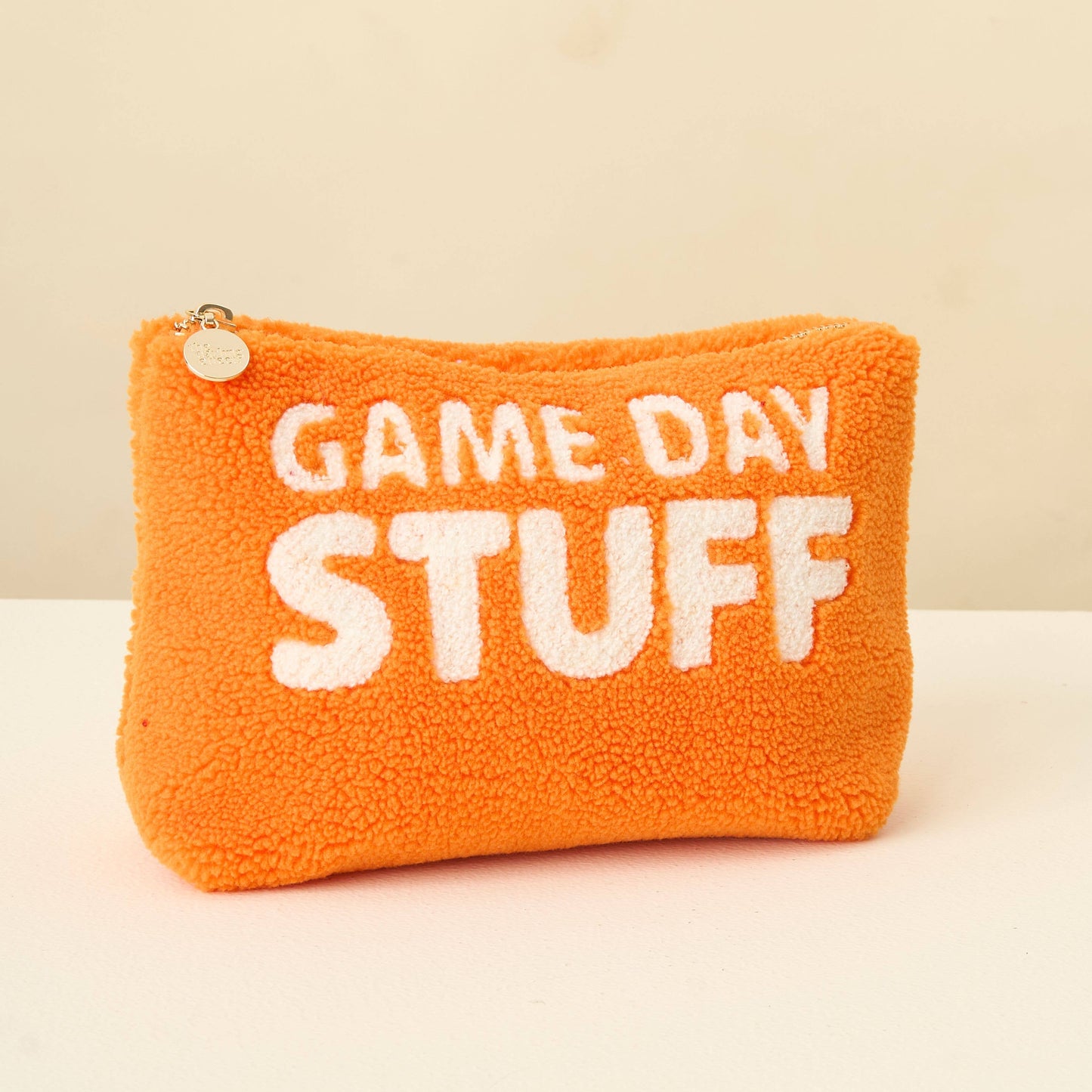 Teddy Pouch-Gameday Stuff: Orange