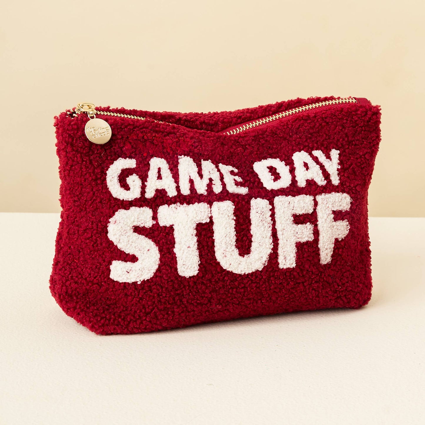 Teddy Pouch-Gameday Stuff: Orange