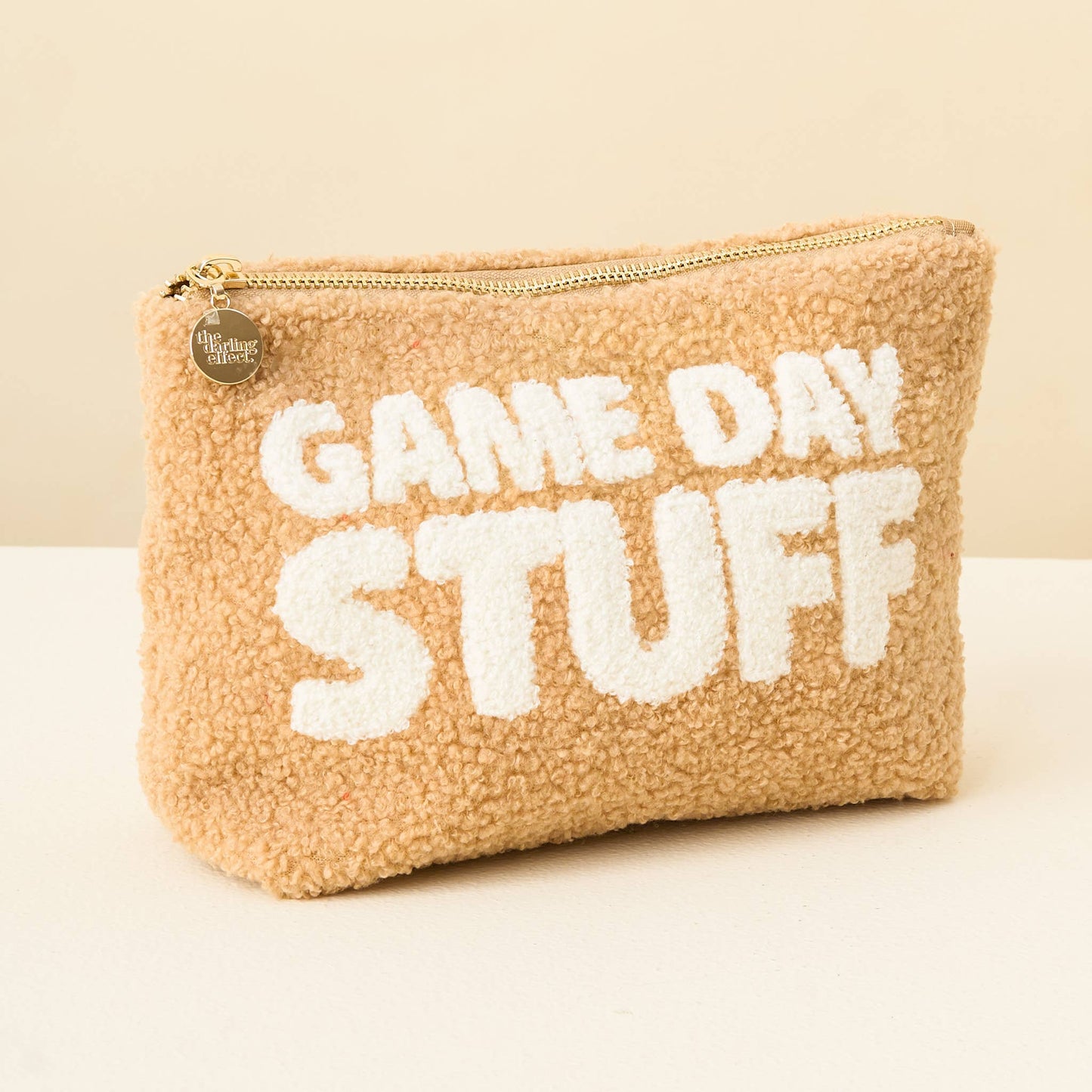 Teddy Pouch-Gameday Stuff: Orange