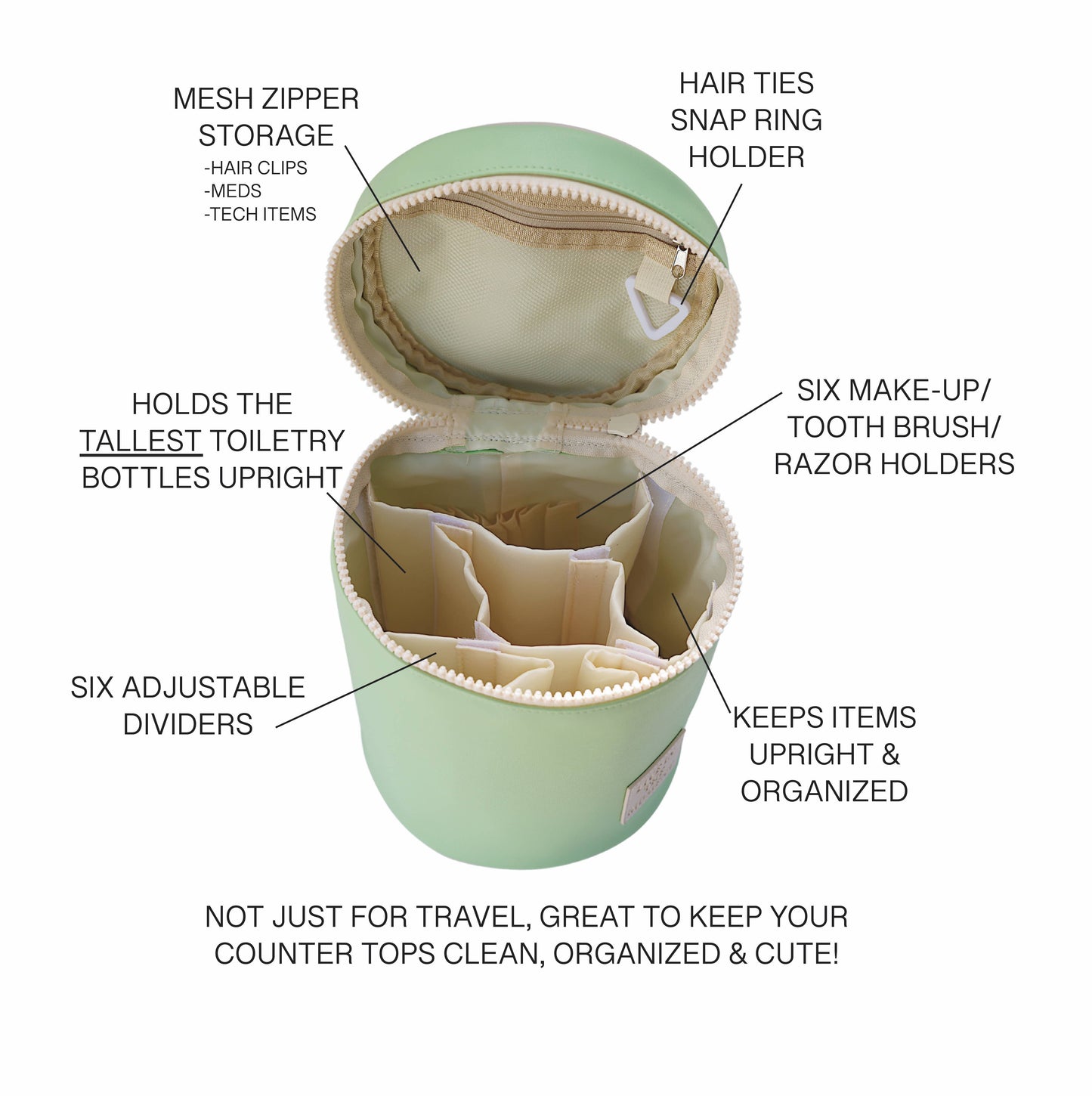 Barrel Organizer-Happy Days Ahead*Pastel Party (Lilac/Cream)