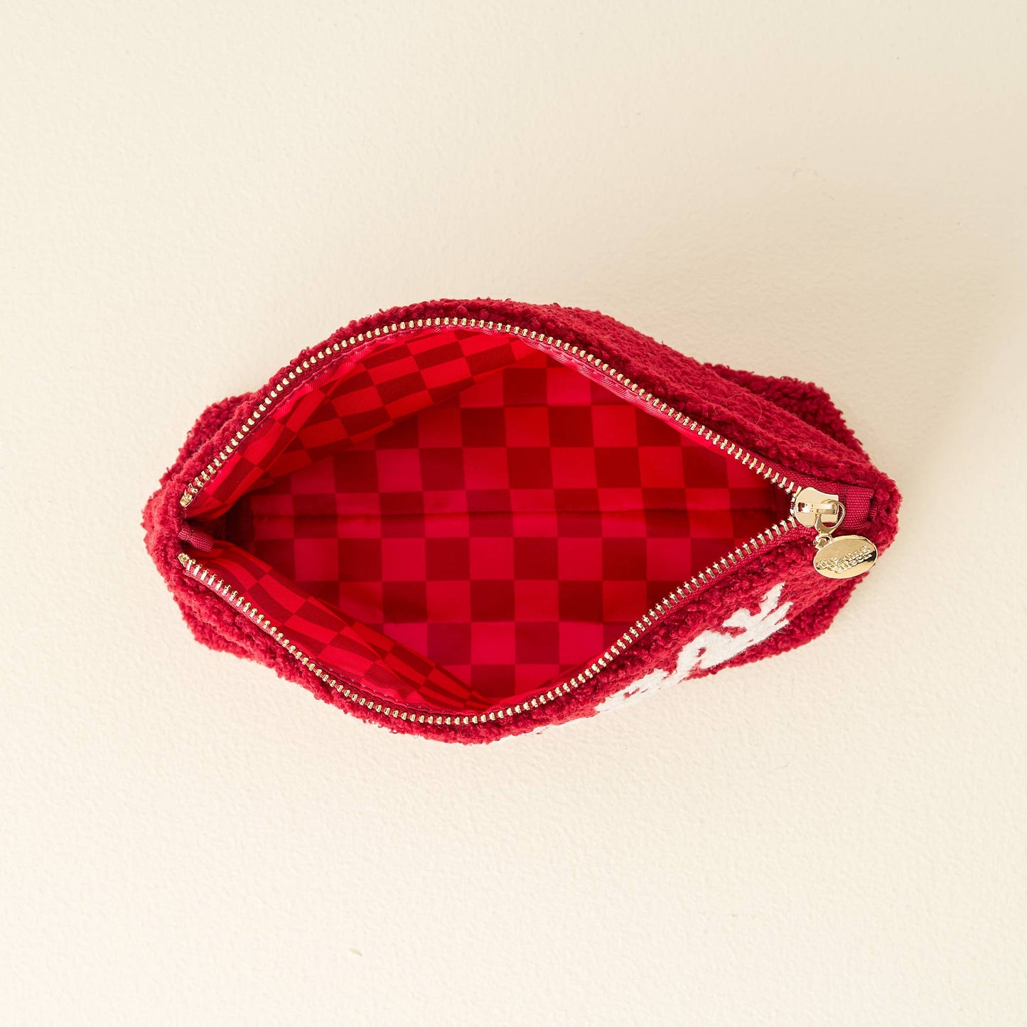 Teddy Pouch-Gameday Stuff: Orange