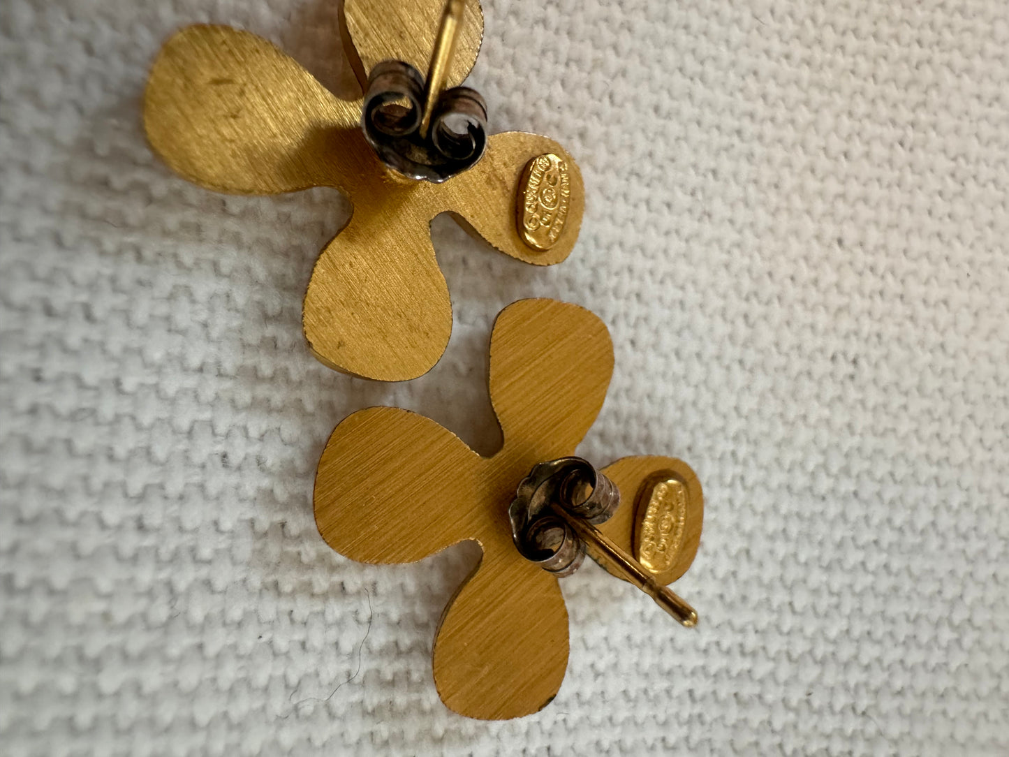 Chanel Clover Earrings