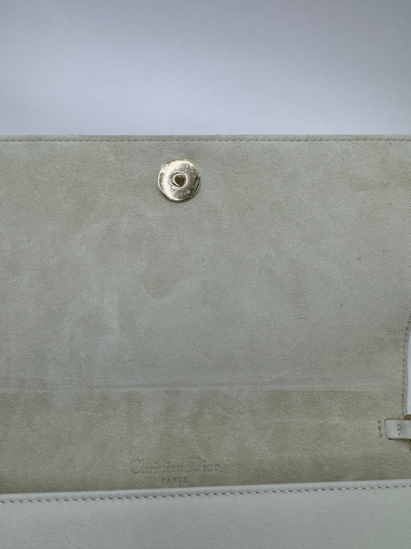 Dior Dioramour Lady Dior Clutch on Chain Cannage Quilt Leather