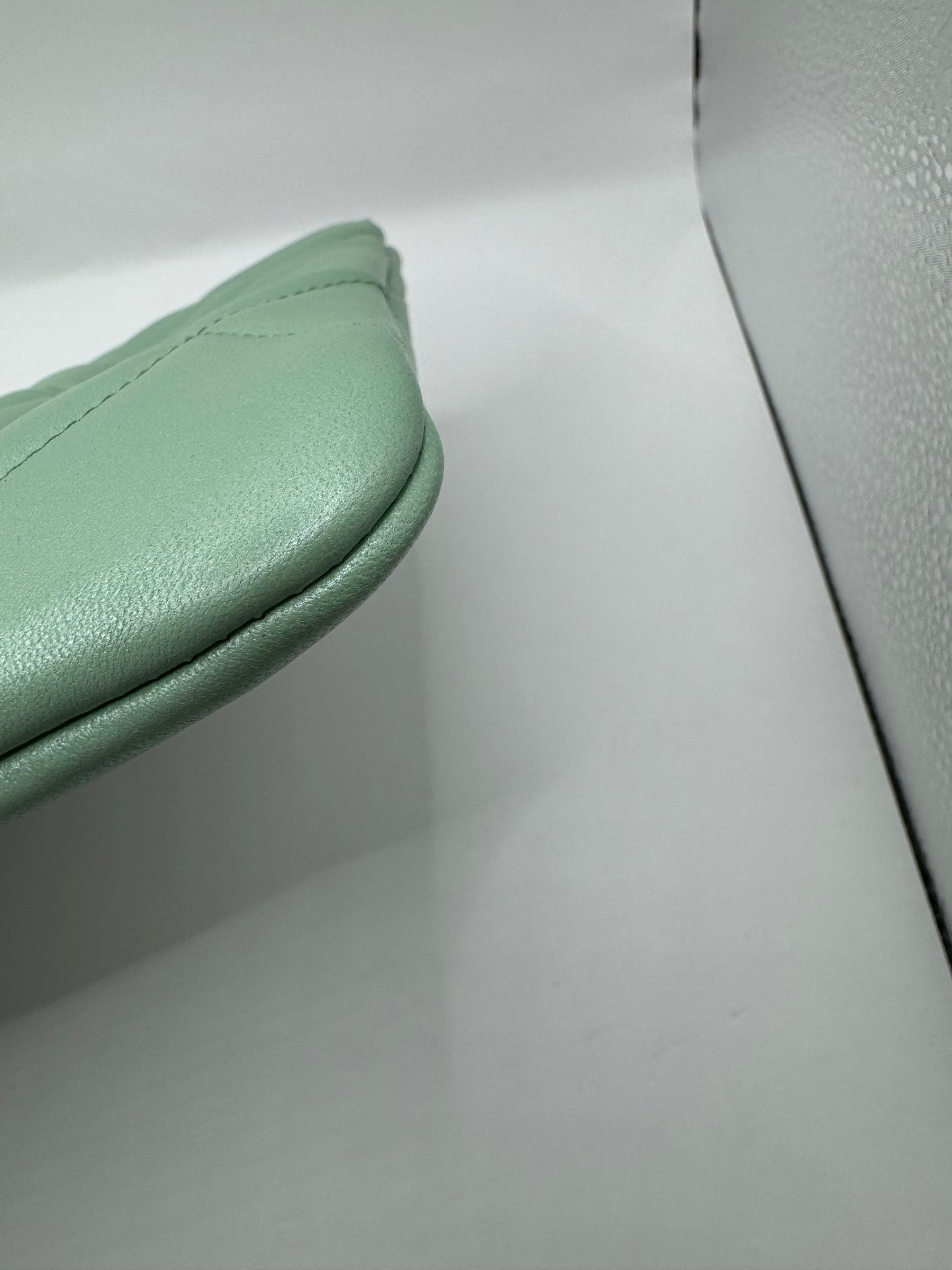 Chanel 19 Mint Pearl Envelope Pouch