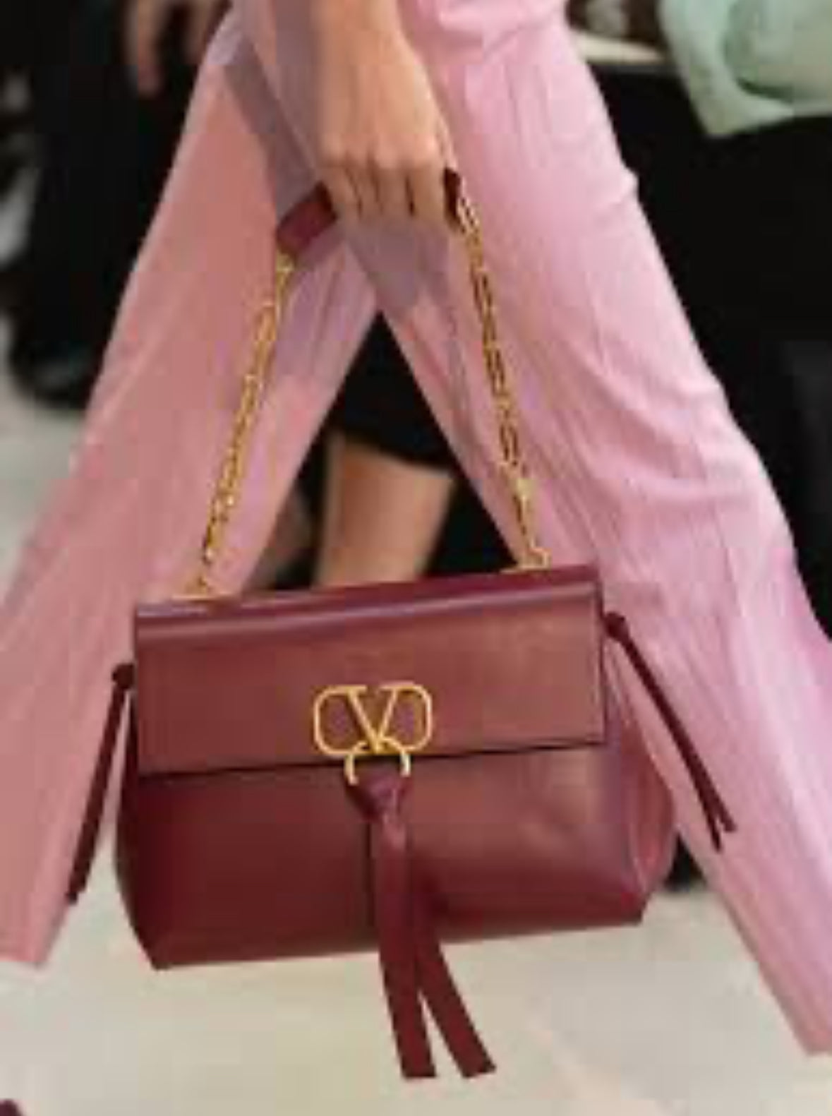 Valentino VLogo Chain Shoulder Bag