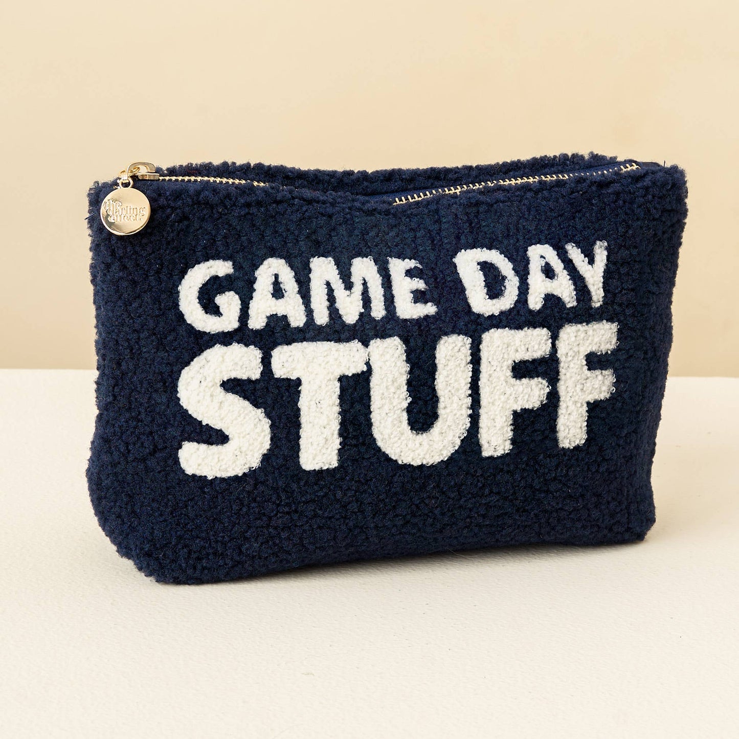 Teddy Pouch-Gameday Stuff: Orange