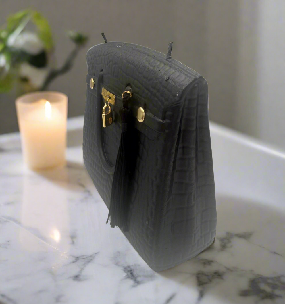 Luxury Candles Purse: Orange