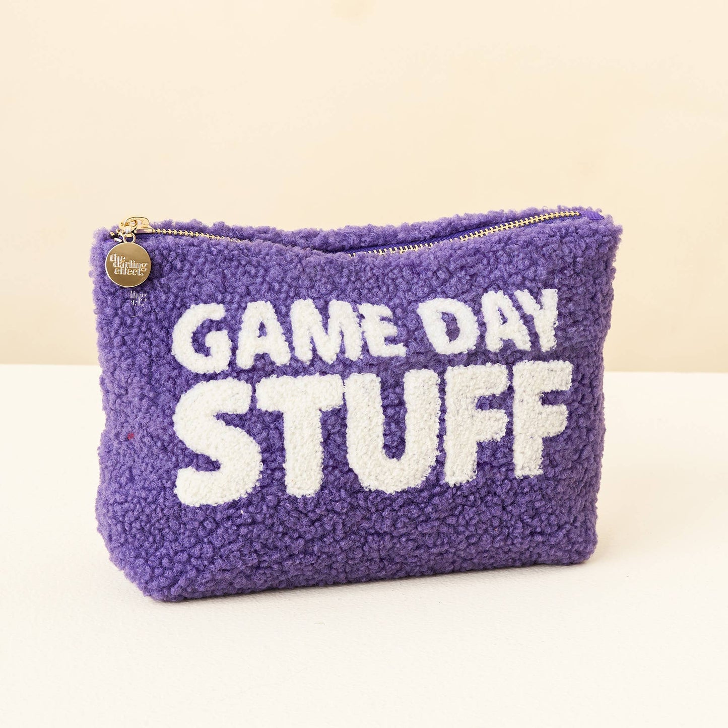 Teddy Pouch-Gameday Stuff: Orange