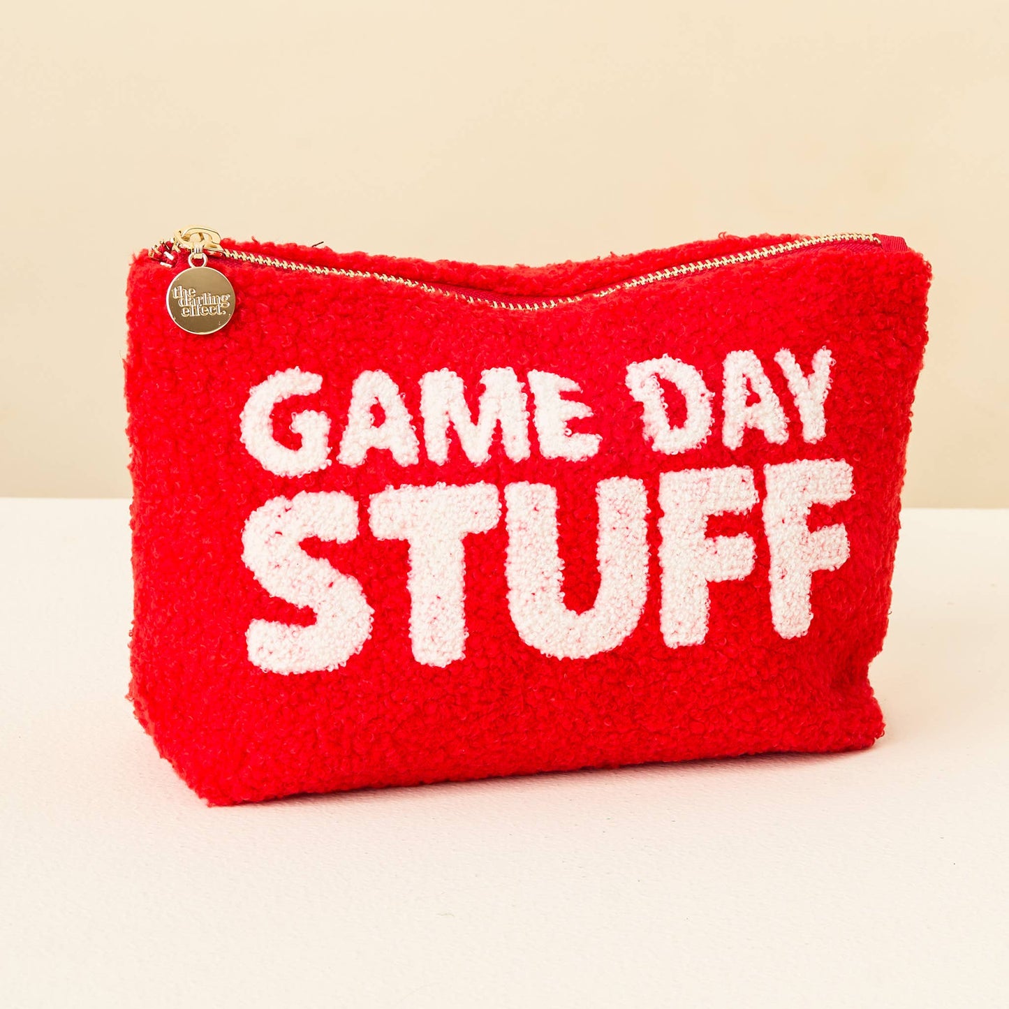 Teddy Pouch-Gameday Stuff: Orange
