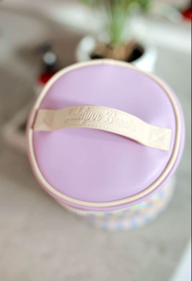 Barrel Organizer-Happy Days Ahead*Pastel Party (Lilac/Cream)
