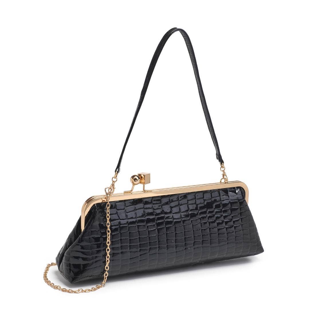 Piper Clutch: Chocolate
