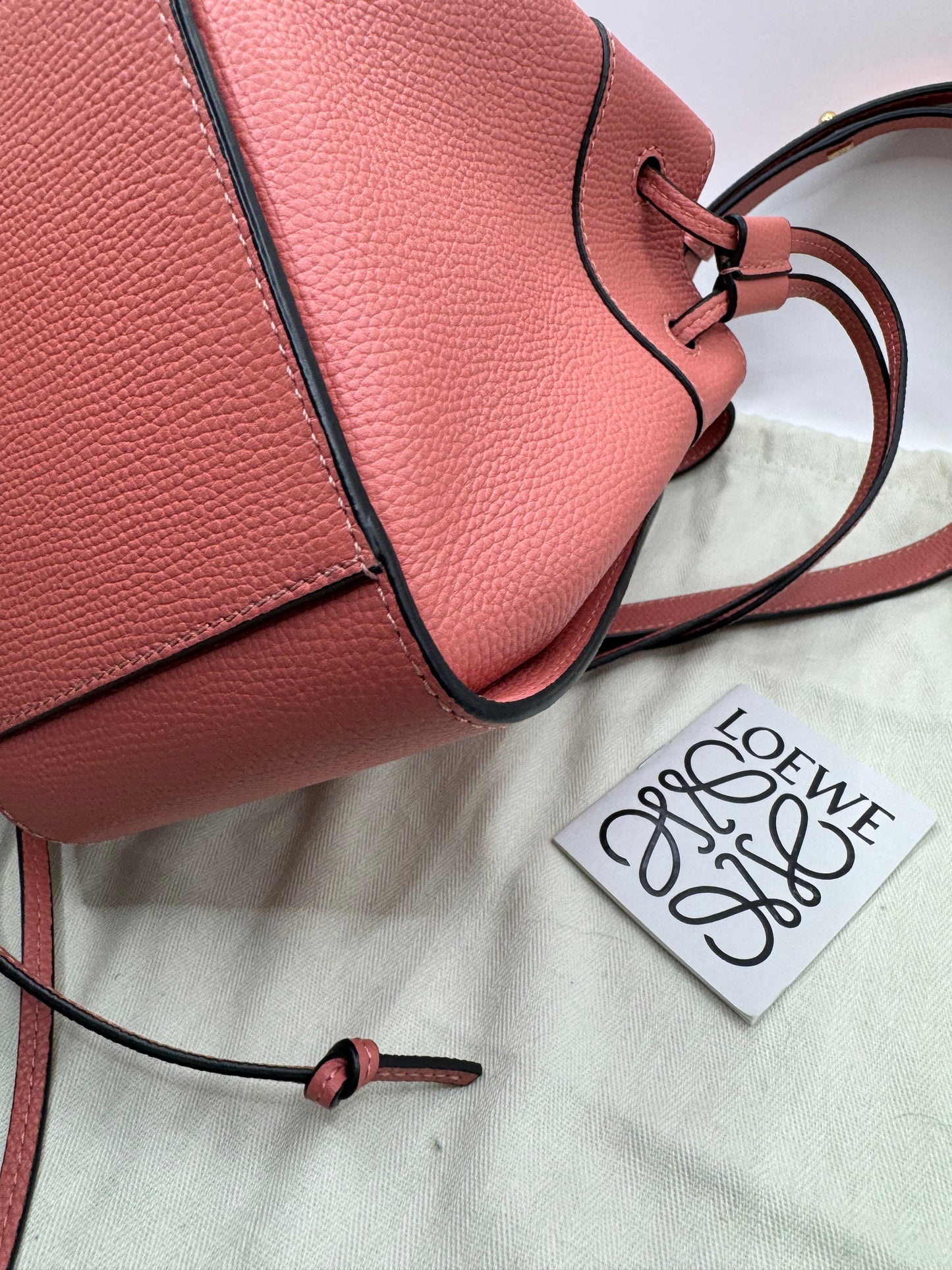 Loewe Mini Hammock Bag soft rose pink