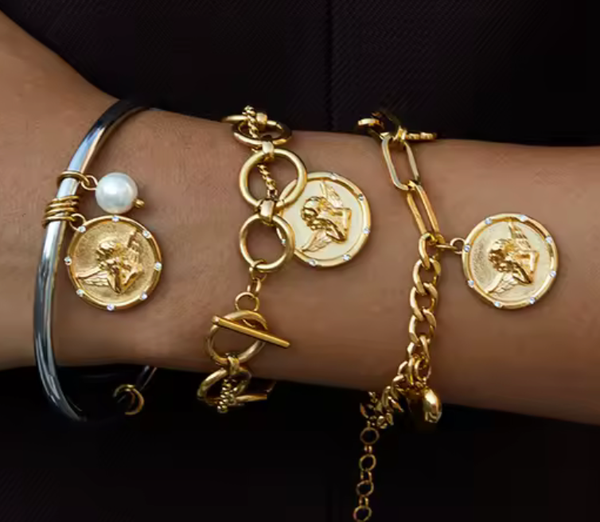 Cleo Coin & Charm Bracelets