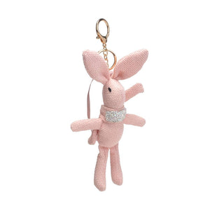 Eloise Keychain Charm: Pink