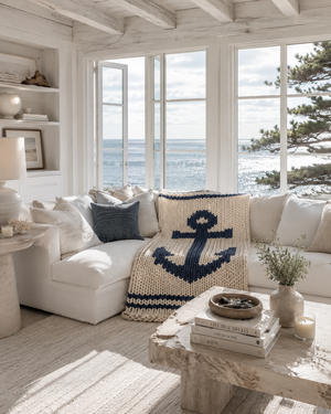 Newport Coastal Knit Blanket