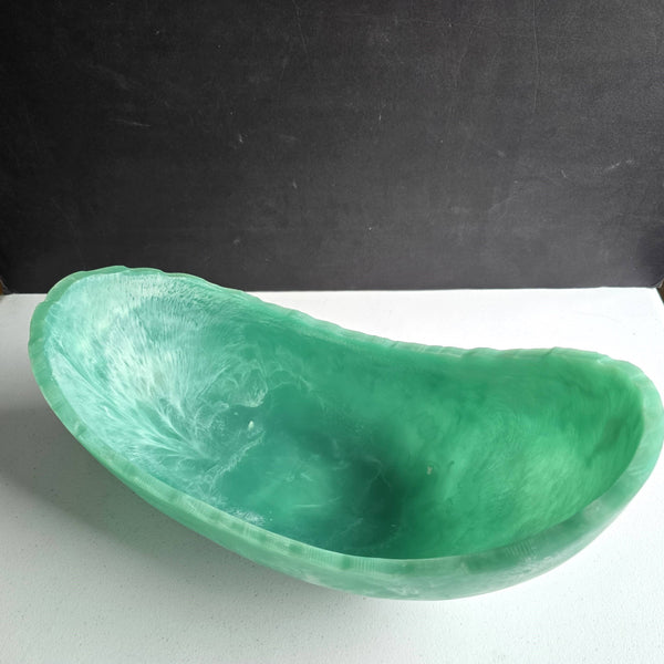 Medium Resin Trough - Entryway Catchall - Decorative Bowl: Tiger