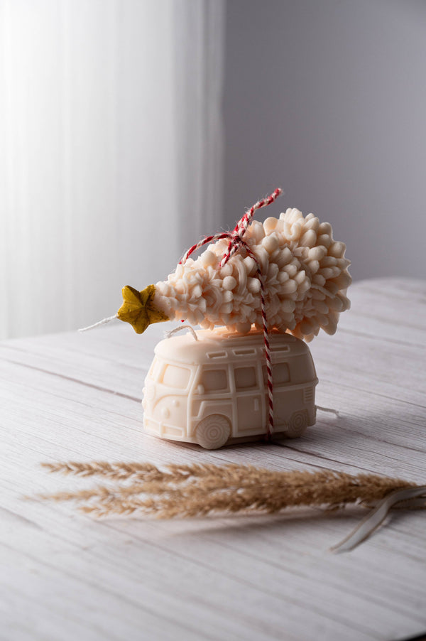 Christmas Tree with Star Topper: Gold Top / Citrus