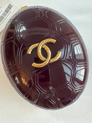 Chanel Turtle Shell Minaudière plexiglass collectors vintage
