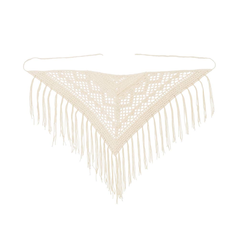 Crochet Belt Natural