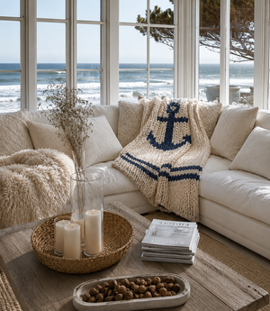 Newport Coastal Knit Blanket