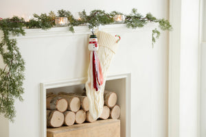 Seasonal Ceramic Ornament with Decorative Ribbon Streamer: Pumpkin