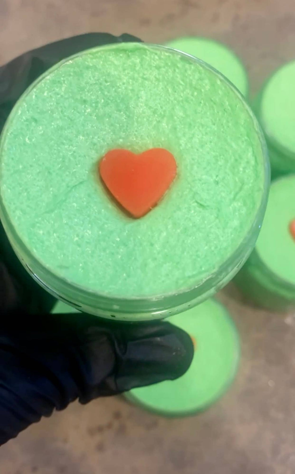 🍏 Grinchy Whipped Sugar Scrub – by Seaside Sudz (New Jersey)