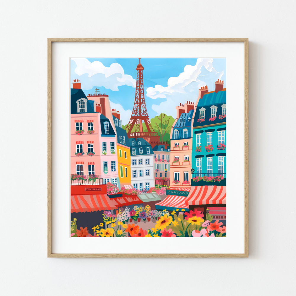 Flower Market: Paris