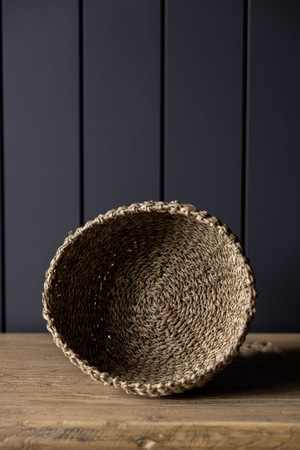Woven Seagrass Bowl: Medium