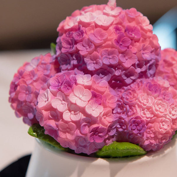 Hydrangea Candle (Pink/Purple)