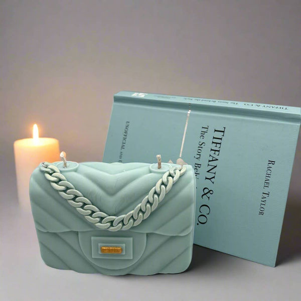 Luxury Candles Purses : White