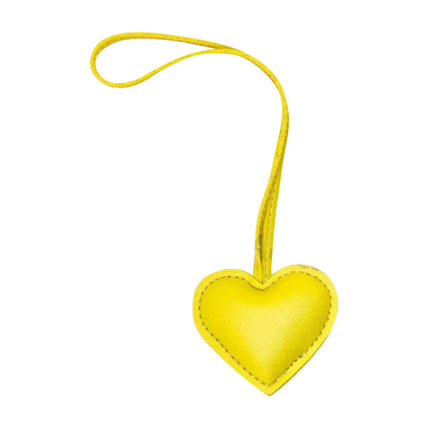 Heart Bag Charms Fuchsia