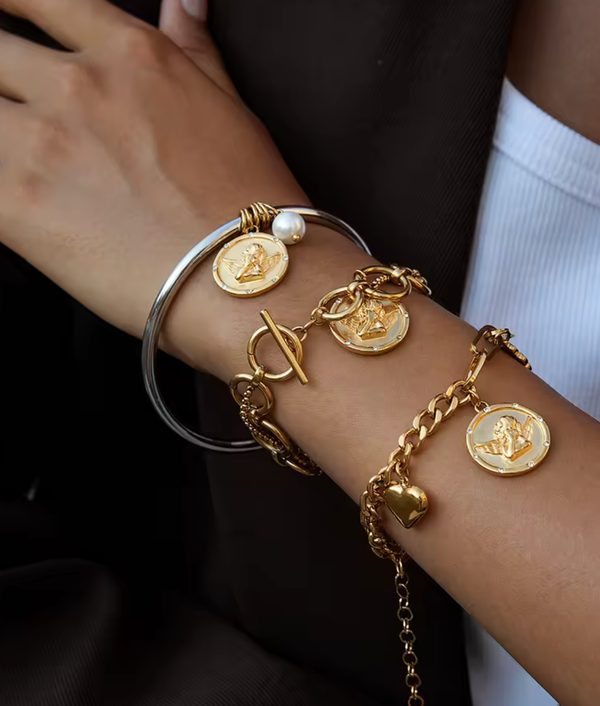 Cleo Coin & Charm Bracelets