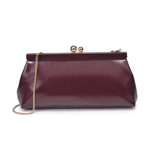 Joplin - Kisslock Clutch: Grey Multi