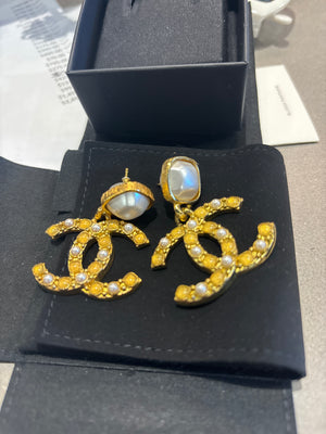 Chanel Pearl Stud Earrings