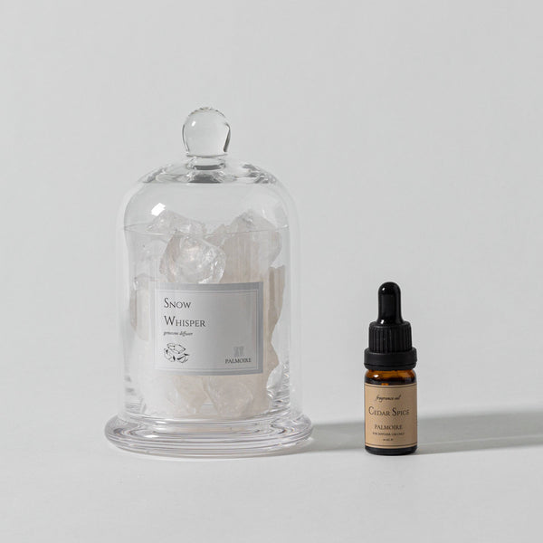 Snow Whisper Gemstone Diffuser [lemon/jasmine]