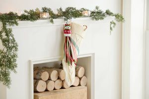 Seasonal Ceramic Ornament with Decorative Ribbon Streamer: Pumpkin