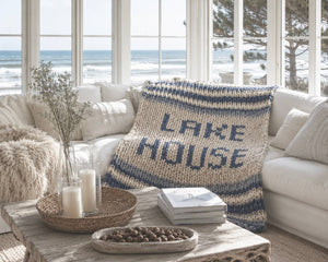 Lake House Knit Blanket