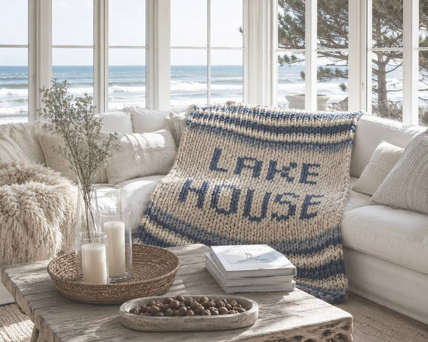 Lake House Knit Blanket