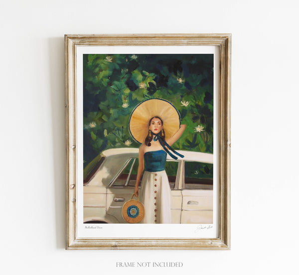 Mulholland Drive Art Print 8.5"x11"