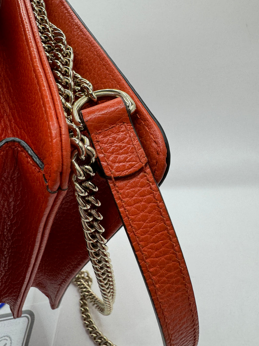 Gucci Dollar Calfskin Sun Orange Interlocking GG Crossbody bag GHW