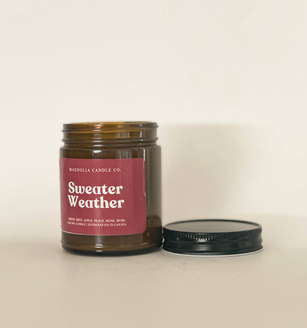 Sweater Weather - Fall | Autumn Pure Soy Candle 8oz