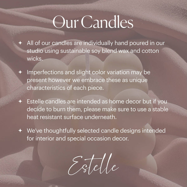 Handmade Easter Bunny Soy Candle: Spring Home Decor: Mellow
