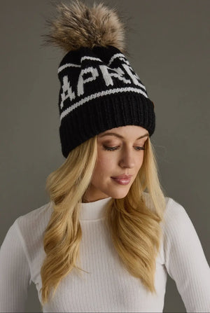 Winter Knit Hat & Mittens Set