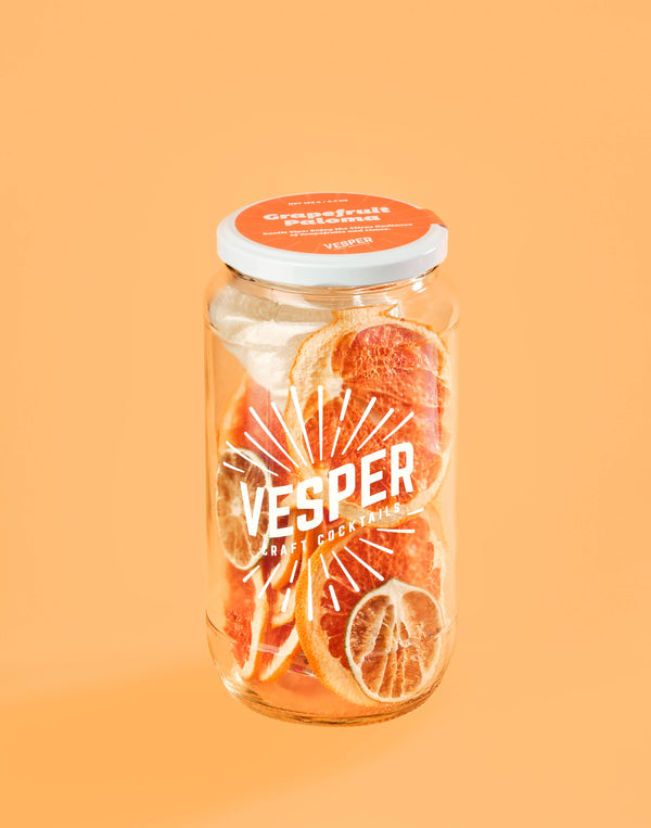 32 oz Cocktail / Mocktail Mixer - Grapefruit Paloma