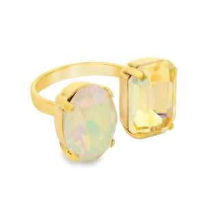 Janel Ring in Fairy Dust: Pink