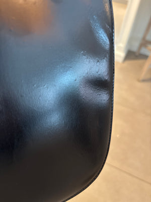 Gucci Boxcalf Vintage Bamboo Handle & Turnlock top handle with strap