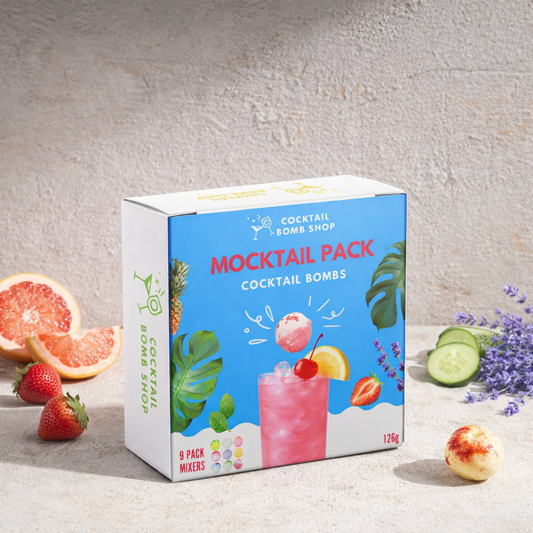 9 pack Cocktail Bombs- Mocktail pack, Summer pack &  vodka pack